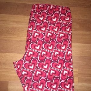 LuLaRoe Valentine’s Day leggings